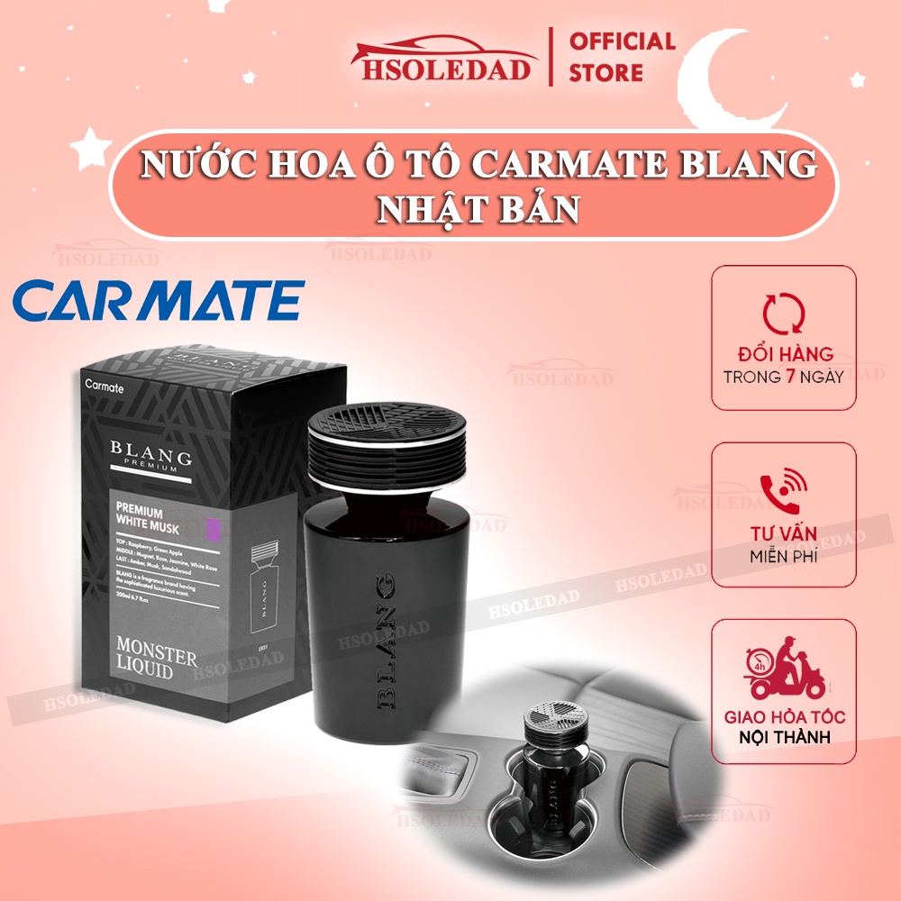 Nước hoa ô tô cao cấp hãng Carmate BLANG Nhật bản 200ml