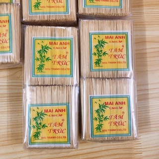 Combo 10 gói tăm trúc cao cấp Mai anh