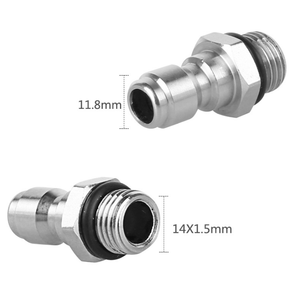 Đầu Nối Ống Nước Áp Suất Cao 1/4" M14*1.5 Bằng Đồng