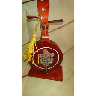 Mô hình Đàn Tứ gỗ trang trí