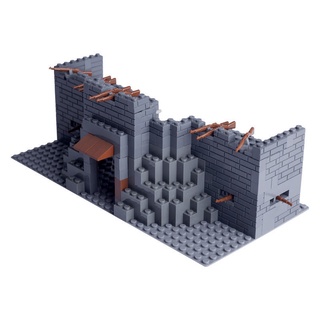 Bộ đồ chơi lego lắp ráp lâu đài quân đội mini