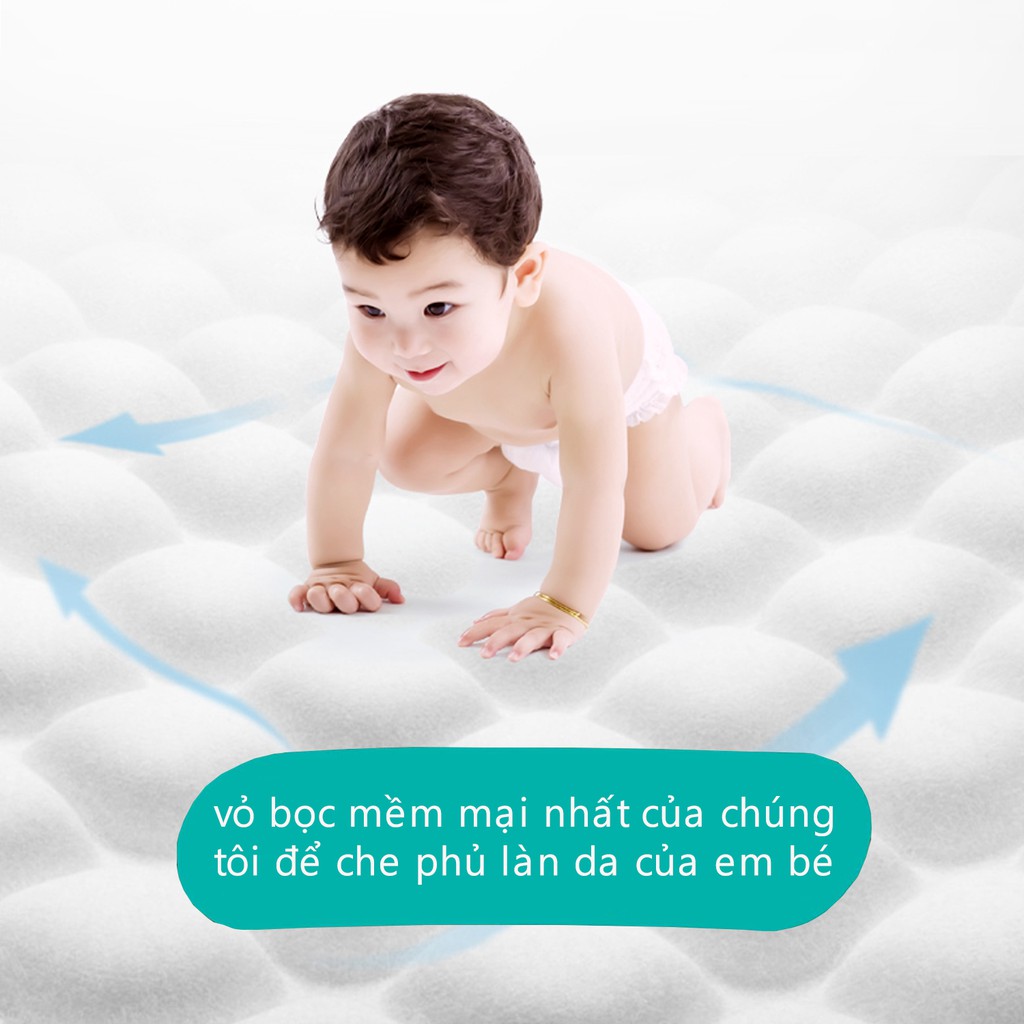 Tã/bỉm dán sơ sinh IYOURBABY M (Cho bé 6kg - 11kg) - Gói 48 miếng