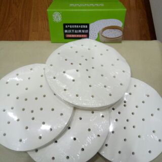 Giấy nến đục lỗ size 20cm pack 100 tờ