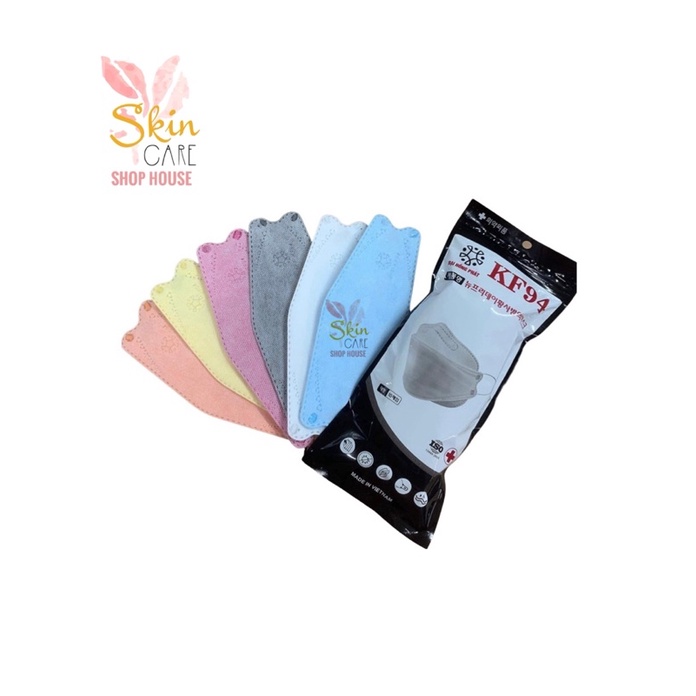 Khẩu trang y tế 4D KF94 ĐẠI HỒNG PHÁT tiêu chuẩn Hàn Quốc ( 1 túi 10 cái )