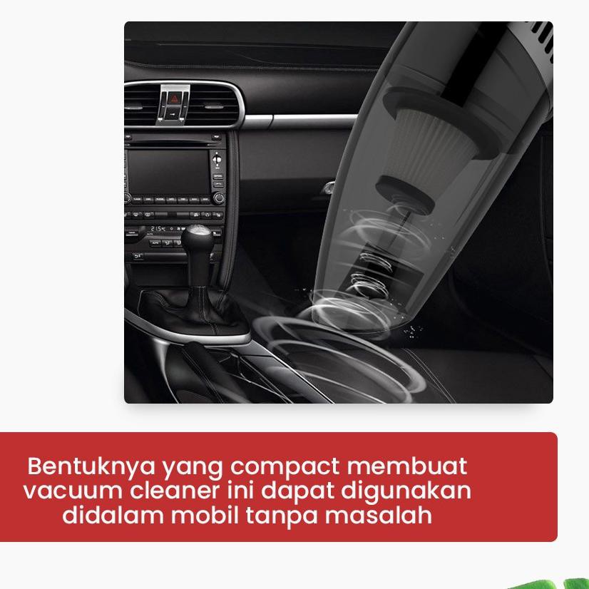 Máy Hút Bụi Cầm Tay Tiện Dụng Cho Xe Hơi | BigBuy360 - bigbuy360.vn