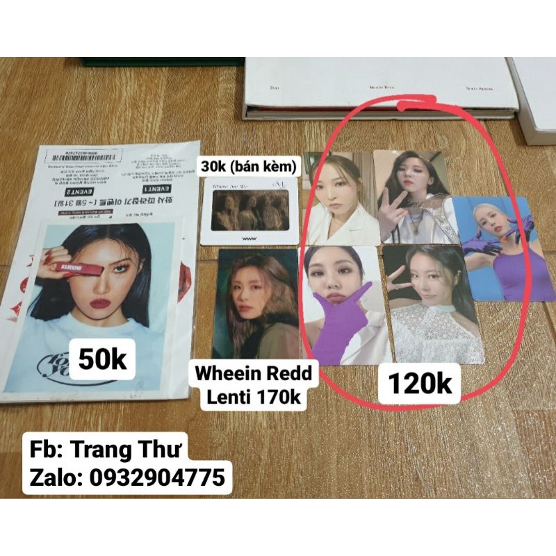 Photocard Official MAMAMOO