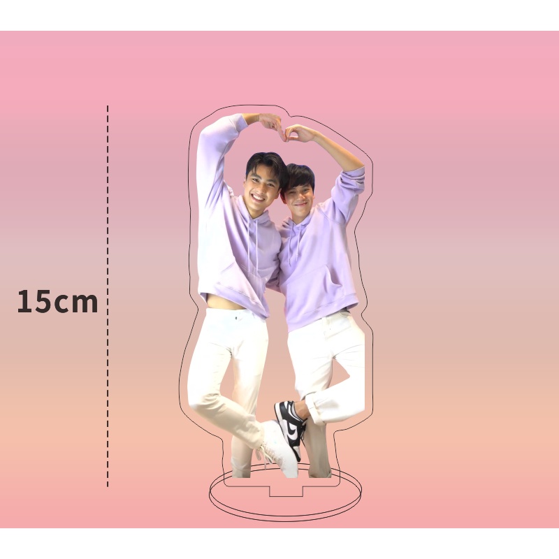 Standee ảnh mica trong đế tròn OhmNanon