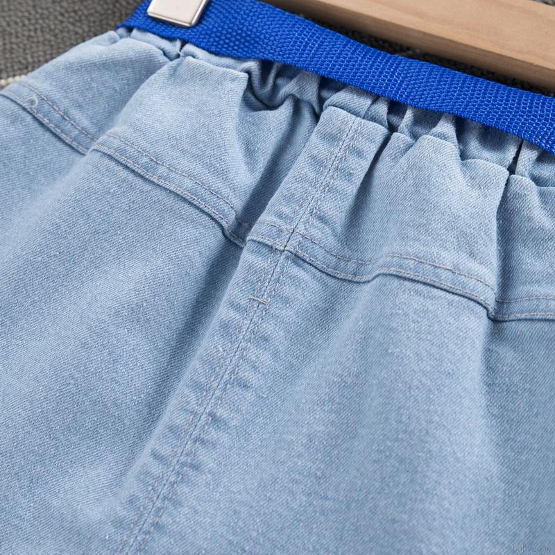 Quần Dài Cotton Màu Trơn Mềm Mại Cho Bé Gái