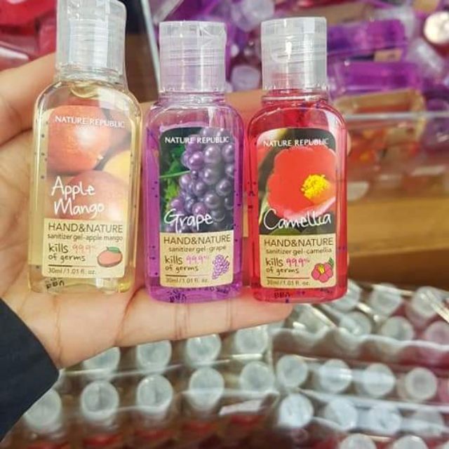 Gel rửa tay khô nature republic korea