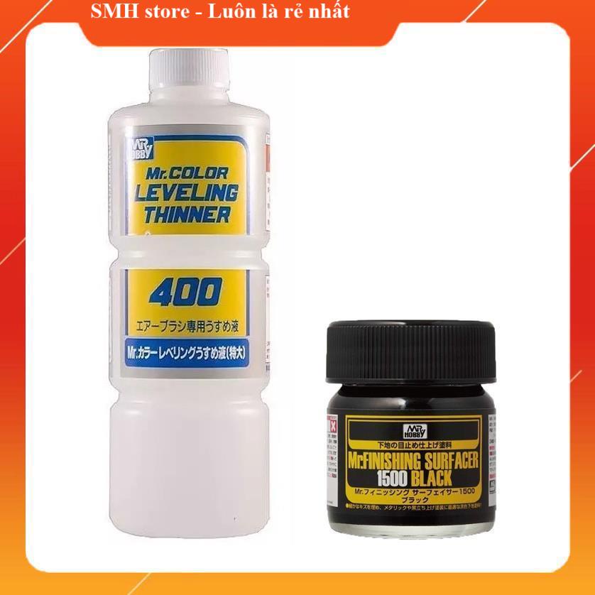 Combo Mr hobby sơn lót và thinner dung môi pha sơn phổ thông