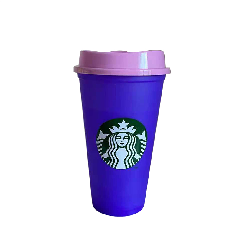 STARBUCKS Ly Uống Cà Phê Đổi Màu Độc Đáo 473ml / 16floz