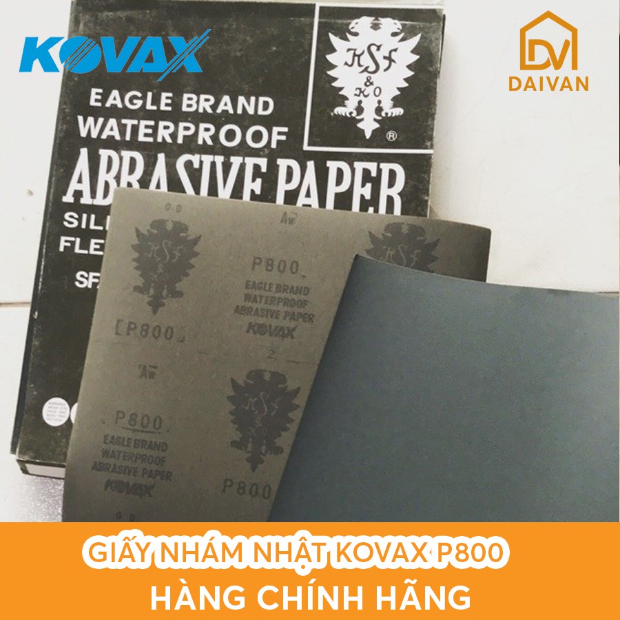 Giấy nhám Nhật nước Kovax P800