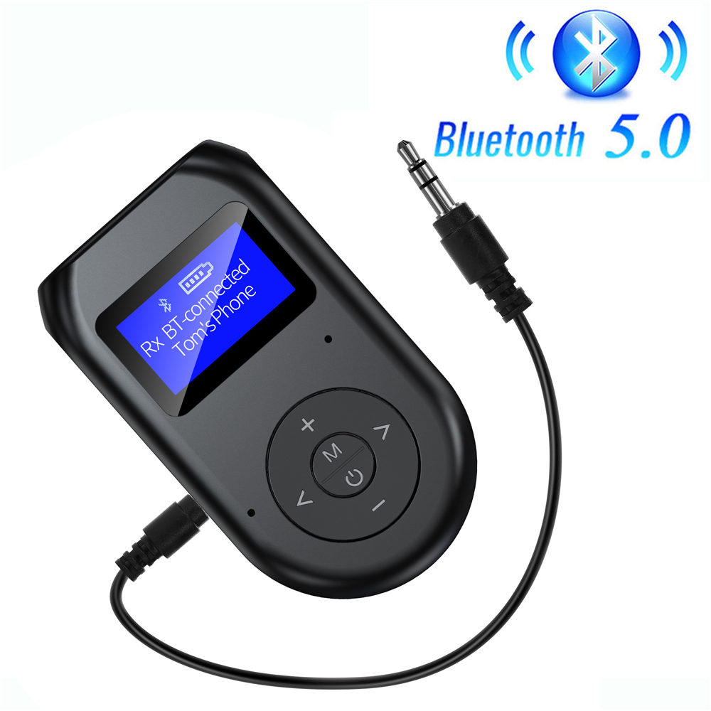 Thiết Bị Truyền Nhận Tín Hiệu Âm Thanh Bluetooth 5.0 2 Trong 1 Jack Cắm 3.5mm