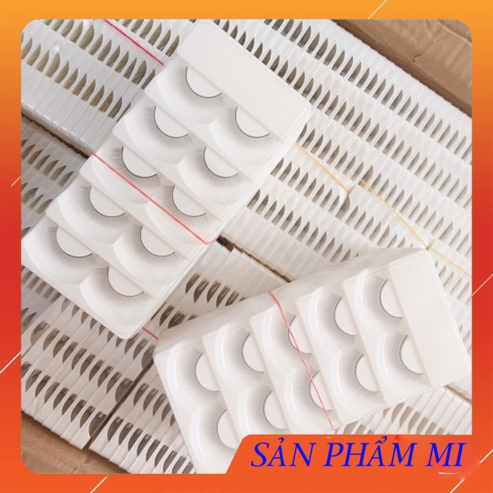 Mi giả dán đầu canh tập nối mi