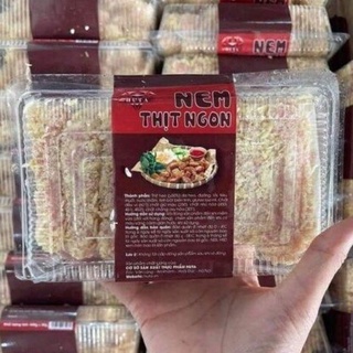 CHUYÊN SỈ _NEM CHUA RÁN NEM THỊT NGON m hộp 500gr 20 cáii