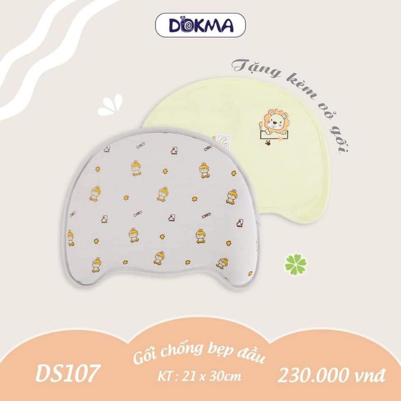 Gối cao su non chống bẹp đầu Dokma DS107