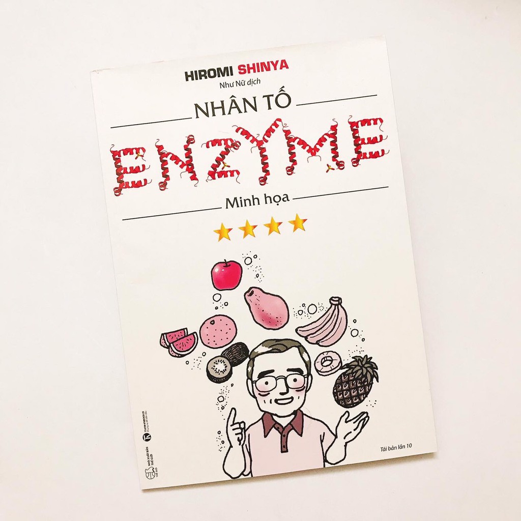 Sách - Nhân Tố Enzyme: Minh họa(Tái Bản 4/2018