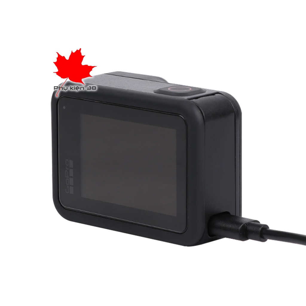Nắp đậy pin gopro hero 8 có khe cắm sạc không cần mở nắp - Bộ phụ kiện gopro 8