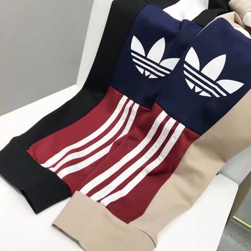 Quần Thể Thao Adidas Dệt Kim Co Giãn Thời Trang Cho Cặp Đôi
