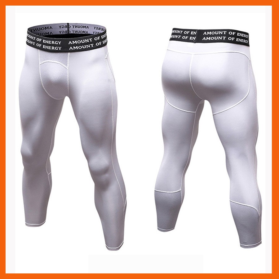 Quần legging thể thao tập gym nam 3/4 cao cấp co giãn 4 chiều, thấm hút mồ hôi tốt z82 | BigBuy360 - bigbuy360.vn