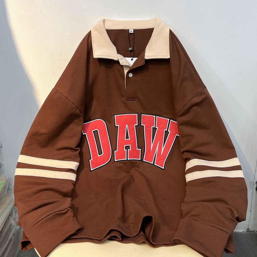 áo sweater polo DAW ( ảnh thật 100% )