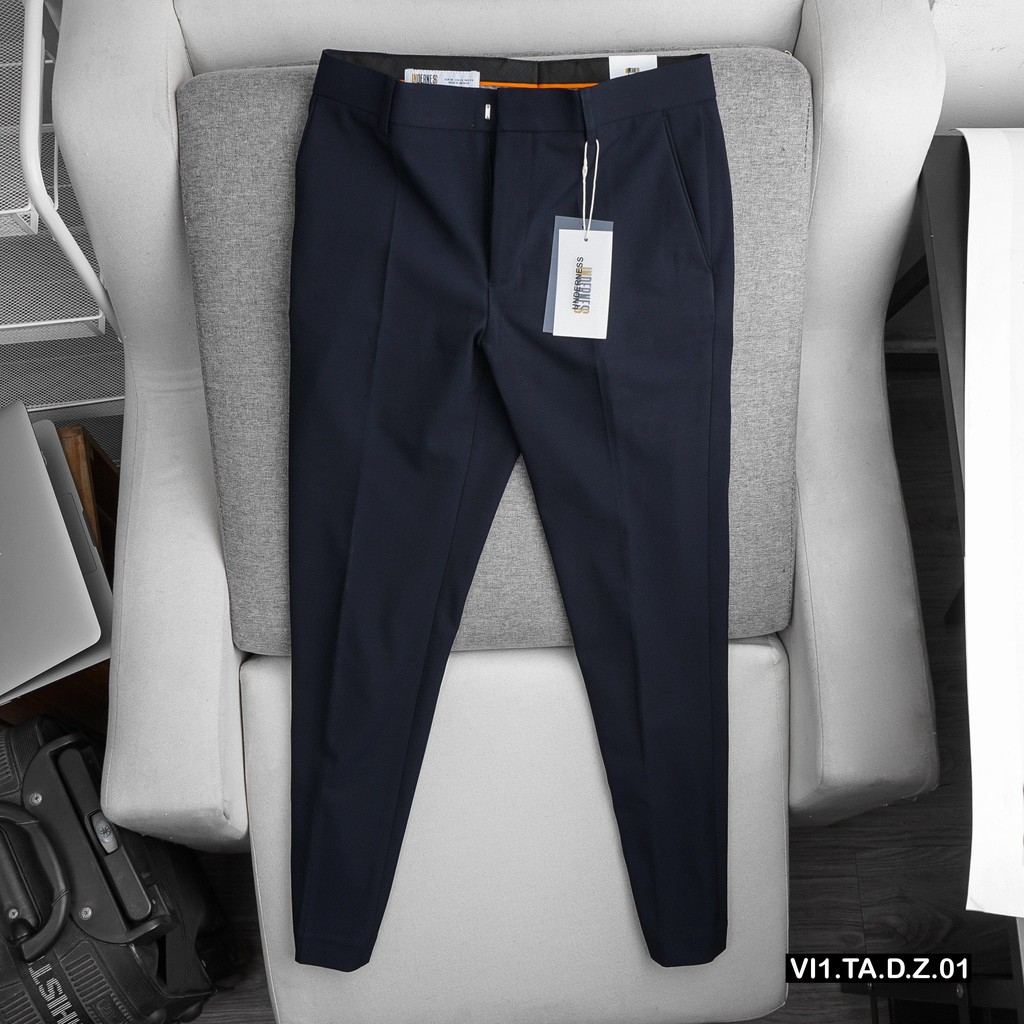 Quần tây Xanh Đen UnderNess SLIMFIT [𝐅𝐑𝐄𝐄 𝐒𝐇𝐈𝐏] ❤️ dáng cực chuẩn , quần vải co giãn chuẩn men ! QVUN12❤️