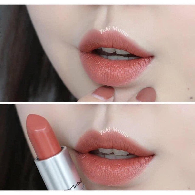 SON MAC VELVET TEDDY màu này đánh lên tây lắm (Hàng sale Tách Set_Ko kèm box giấy) Phiên bản giới hạn màu tím | BigBuy360 - bigbuy360.vn