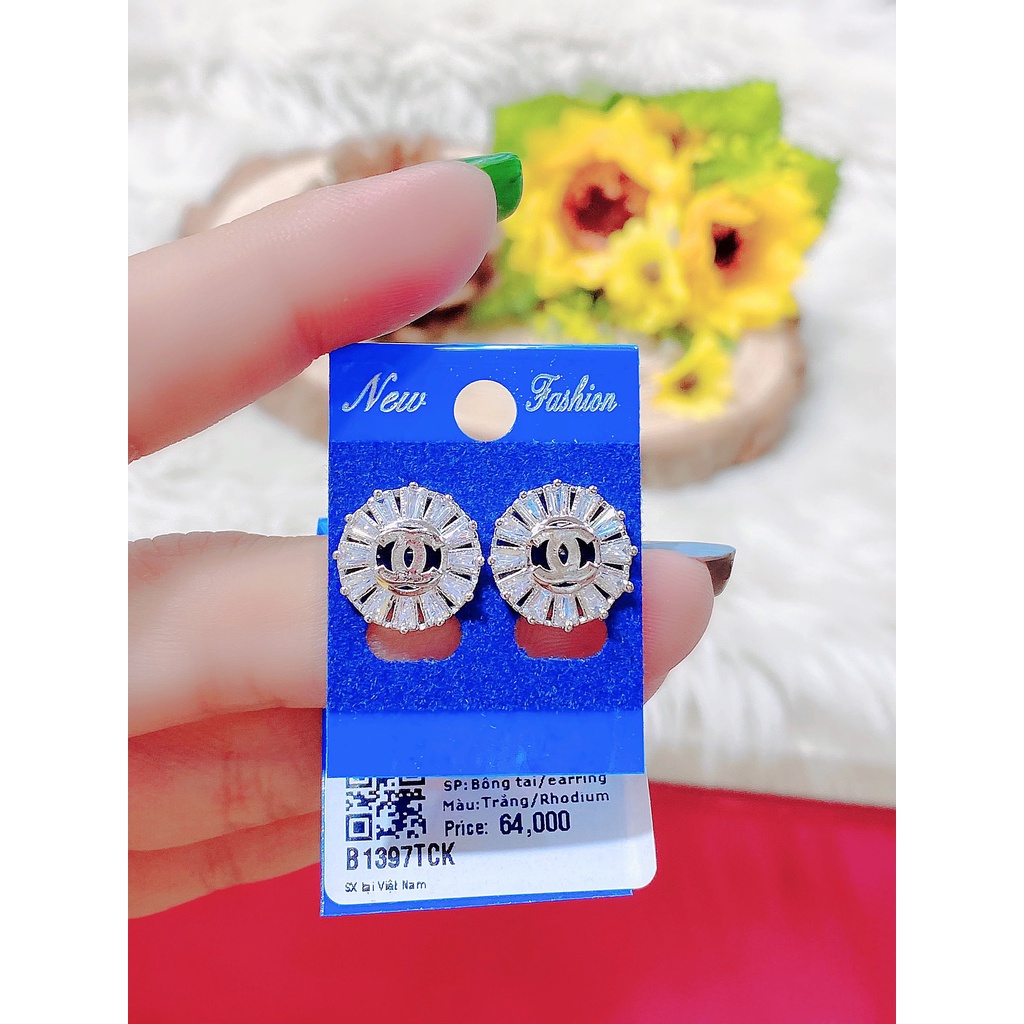 Bông tai nữ thời trang Hàn Quốc cao cấp UHA - [Rẻ Vô Địch] B1396