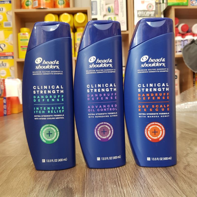 Dầu gội Head & Shoulders Mỹ Clinical Strength 400ml
