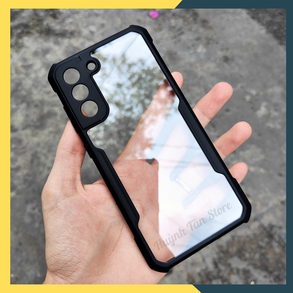 Ốp lưng samsung s23 fe s21 fe s20 fe 5g chống sốc chống va đập chính hãng XUNDD mặt lưng trong suốt huỳnh tân store