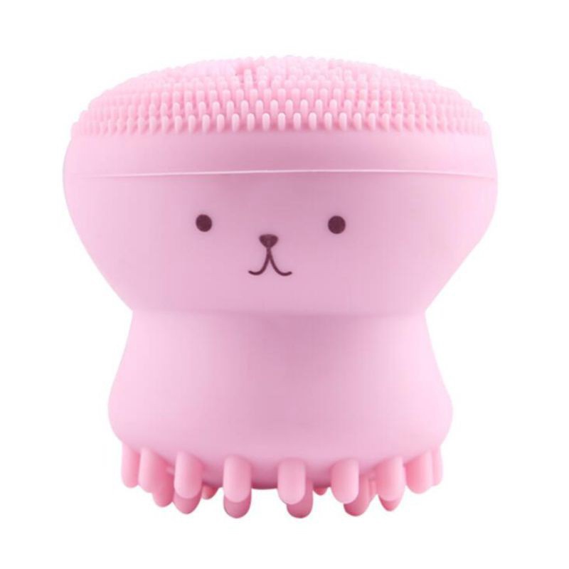 Cọ Rửa Mặt Tẩy Tế Bào Chết Hình Bạch Tuộc Độc Đáo