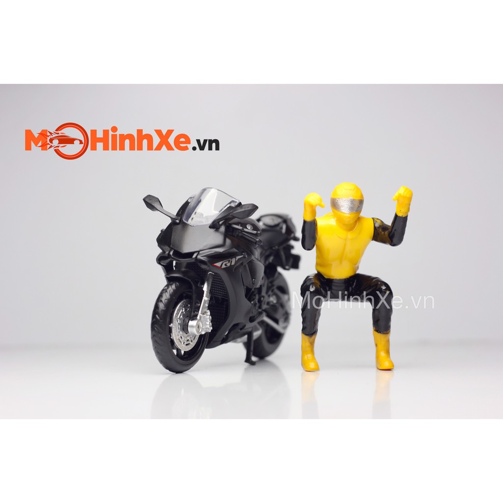 MÔ HÌNH XE YAMAHA YZF-R1 KÈM FIG 1:18 MSZ