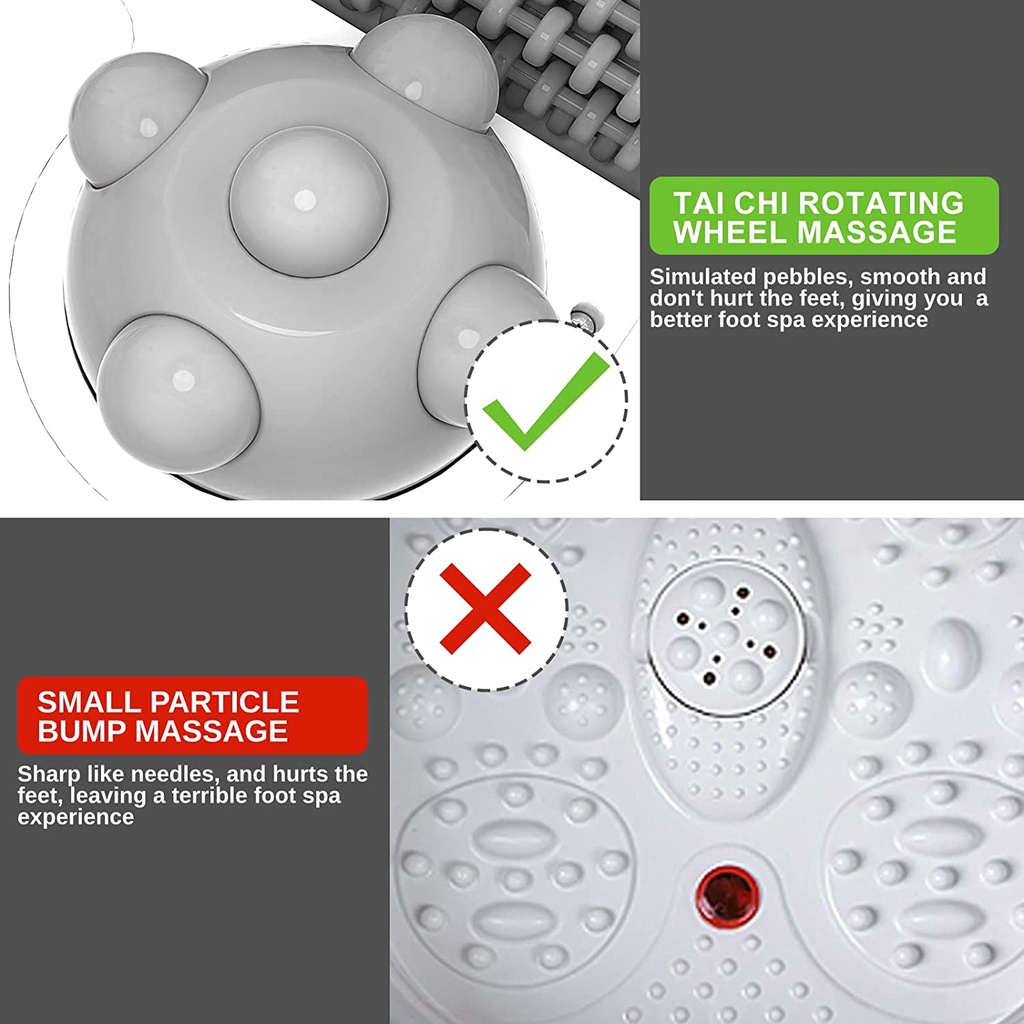 Máy ngâm chân massage chân Insportline MM-18C bản cải tiến 2022 - BH 2 năm