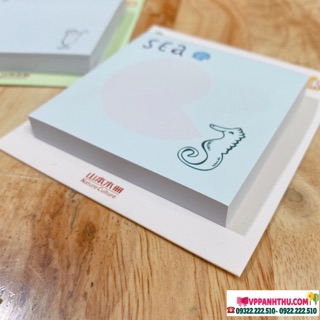GIẤY NOTE GHI CHÚ HÌNH (7,5 x 7,5 cm)