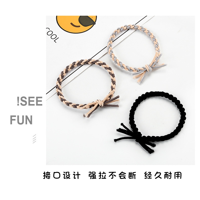 Dây Buộc Tóc Cao Su Co Giãn Phong Cách Hàn Quốc Đơn Giản Thời Trang Mới Năm 2023