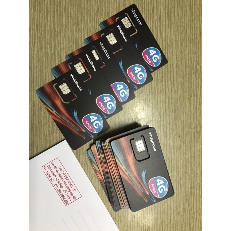 PHÔI SIM TRẮNG 4G VINAPHONE- DÙNG THAY SIM- GÁN SỐ
