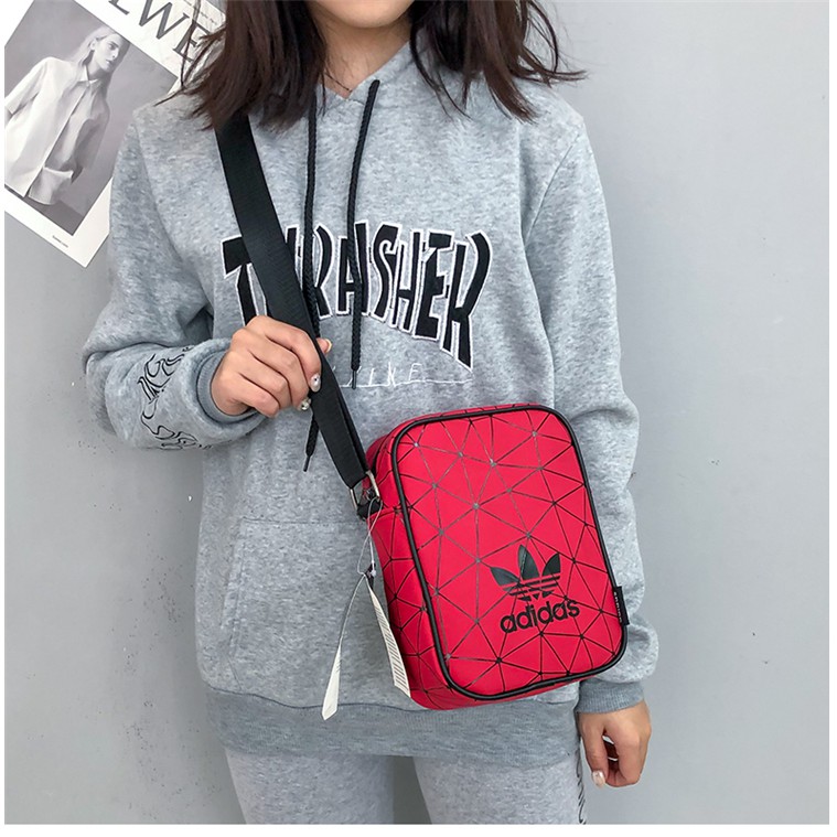 Túi đeo chéo phong cách Adidas 18*22*6cm cao cấp thời trang
