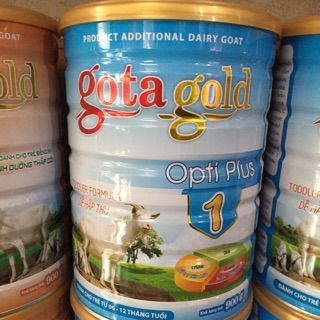 (Sập giá) Sữa dê GOTA gold (6-12 tháng) NK Newzealand 900g