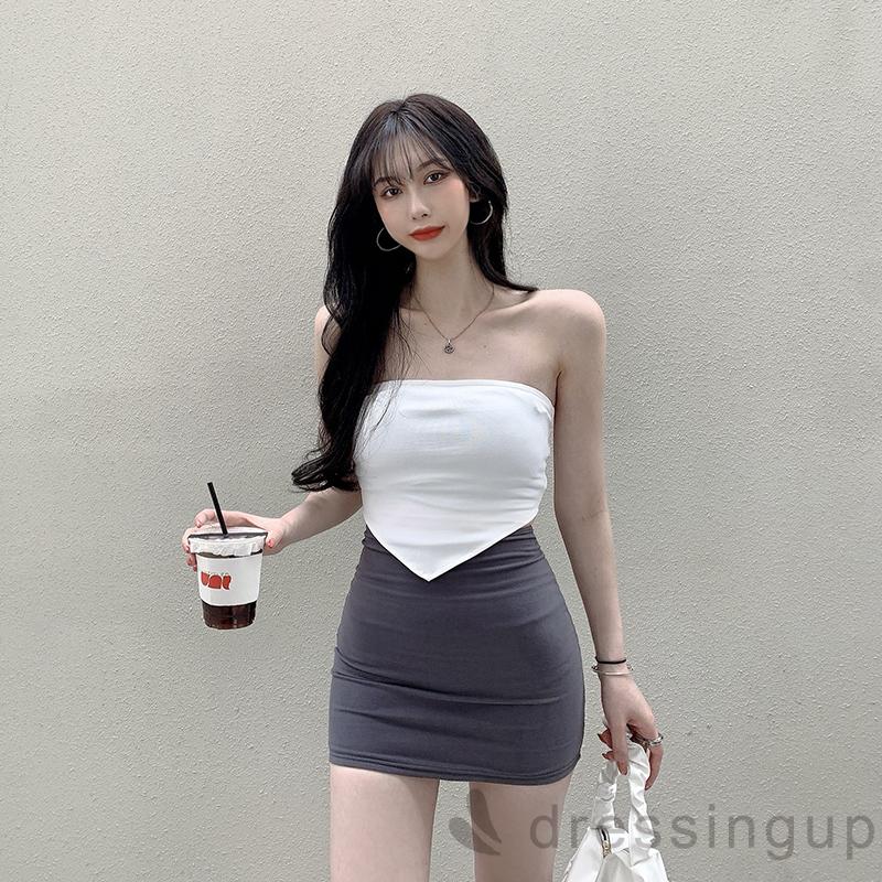 Áo cúp ngực không dây màu trơn quyến rũ cho nữ chất lượng cao