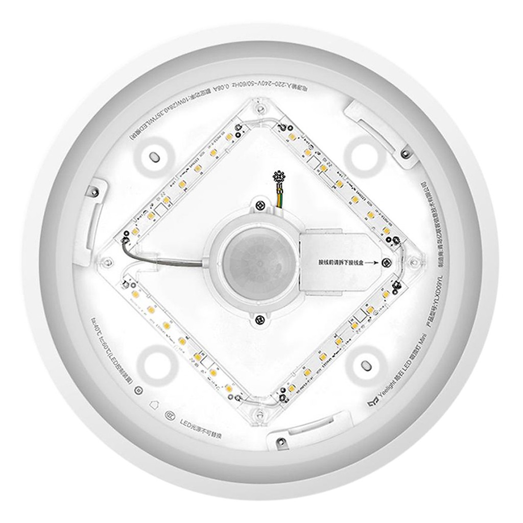 Đèn LED ốp trần mini Xiaomi Yeelight đặt cửa vào ban công, cảm ứng nhiệt độ, quang học, 10W, YLXD09YL, SHS Vietnam