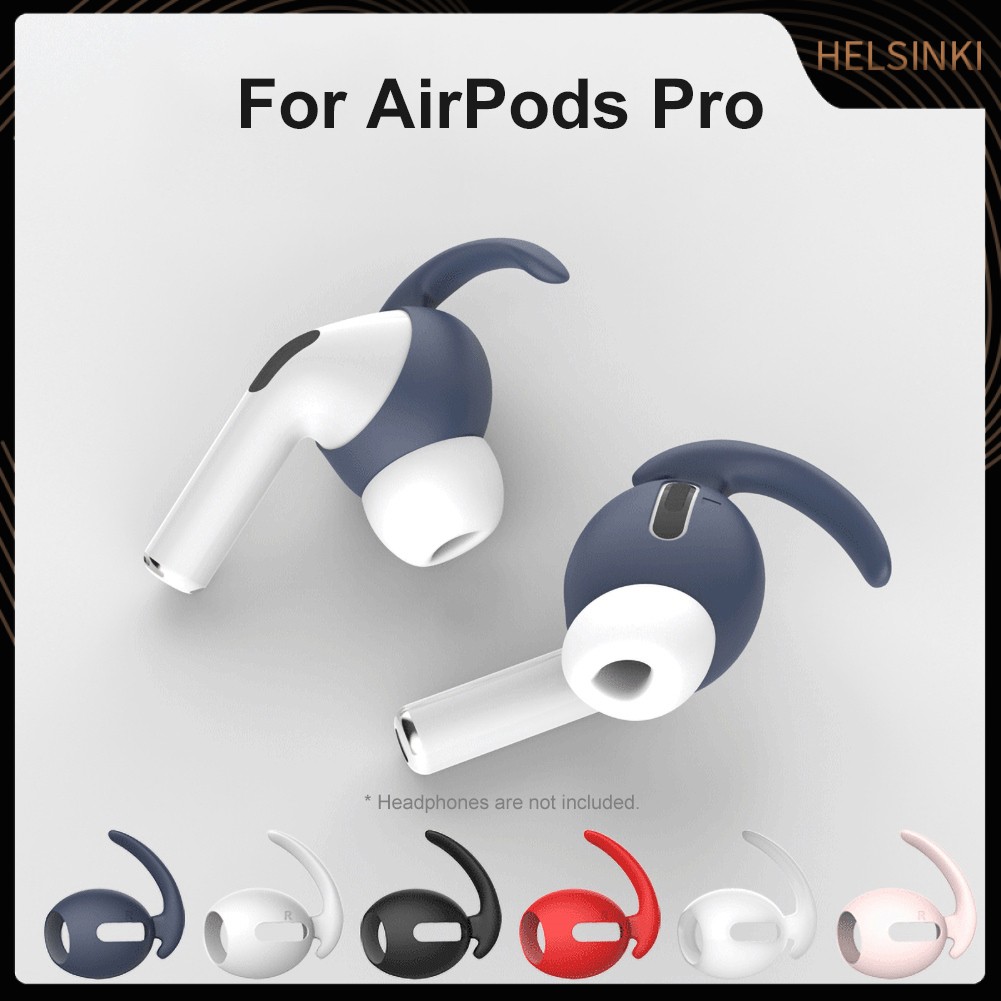 Bộ 2 Vỏ Bảo Vệ Hộp Sạc Tai Nghe Airpods Pro Mềm Chống Trượt Chống Mất