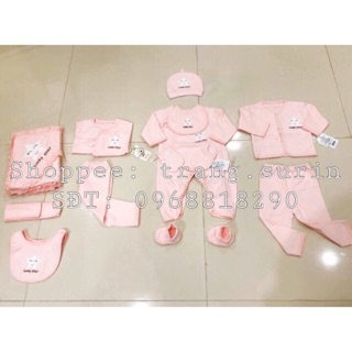 Set đồ sơ sinh cotton dày xịn cho bé sơ sinh QCCC [ẢNH THẬT DO SHOP TỰ CHỤP]