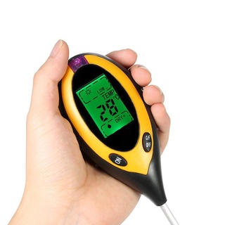 Máy đo, dụng cu đo độ PH đất 4 trong 1