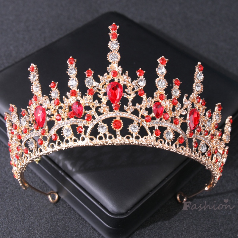 Vương Miện Đội Đầu Đính Ngọc Trai Sang Trọng Cho Cô Dâu