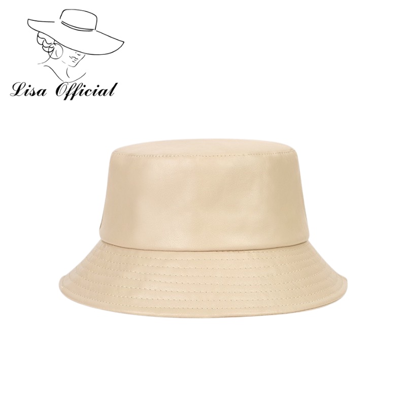 Mũ Xô 💖 Lisa Official 💖 Mũ Xô Da Trơn Tai Bèo Phong Cách Mùa Đông Thời Trang Nữ - SV-17