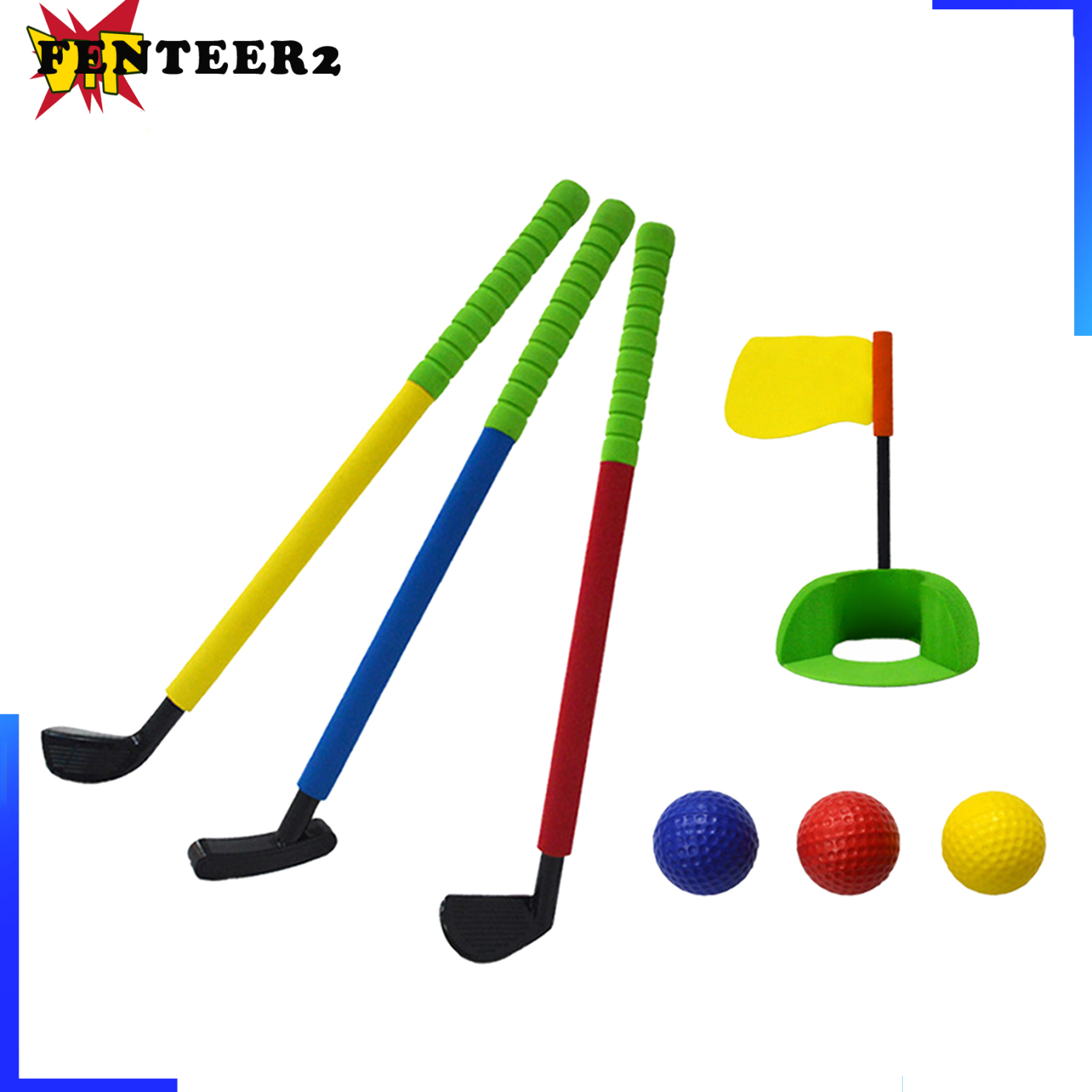 Set 3 Gậy Đánh Golf Fenteer2 Cho Trẻ Em