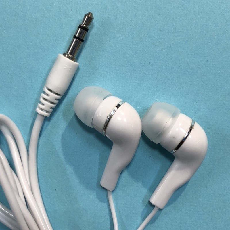 Tai nghe không mic cho máy nghe nhạc Mp3, loa đài chân jack tròn 3.5 mm nghe hay