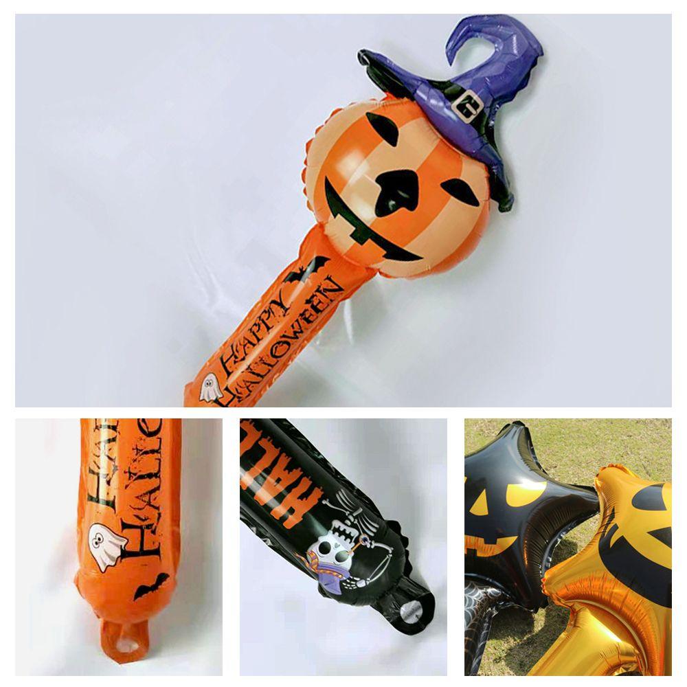 NIUYOU Set 5 Bong Bóng Phim Nhôm Trang Trí Halloween