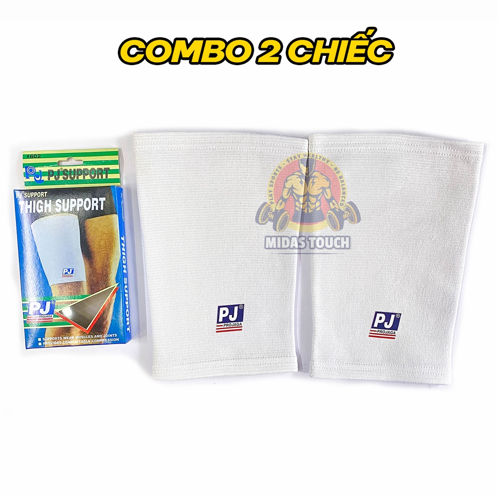 Combo 2 Bó Đùi 2 Chiều PJ-602 Freesize - Bảo Vệ Cơ Đùi Chống Chấn Thương Hỗ Trợ Tập Luyện Thể Thao An Toàn Hiệu Quả