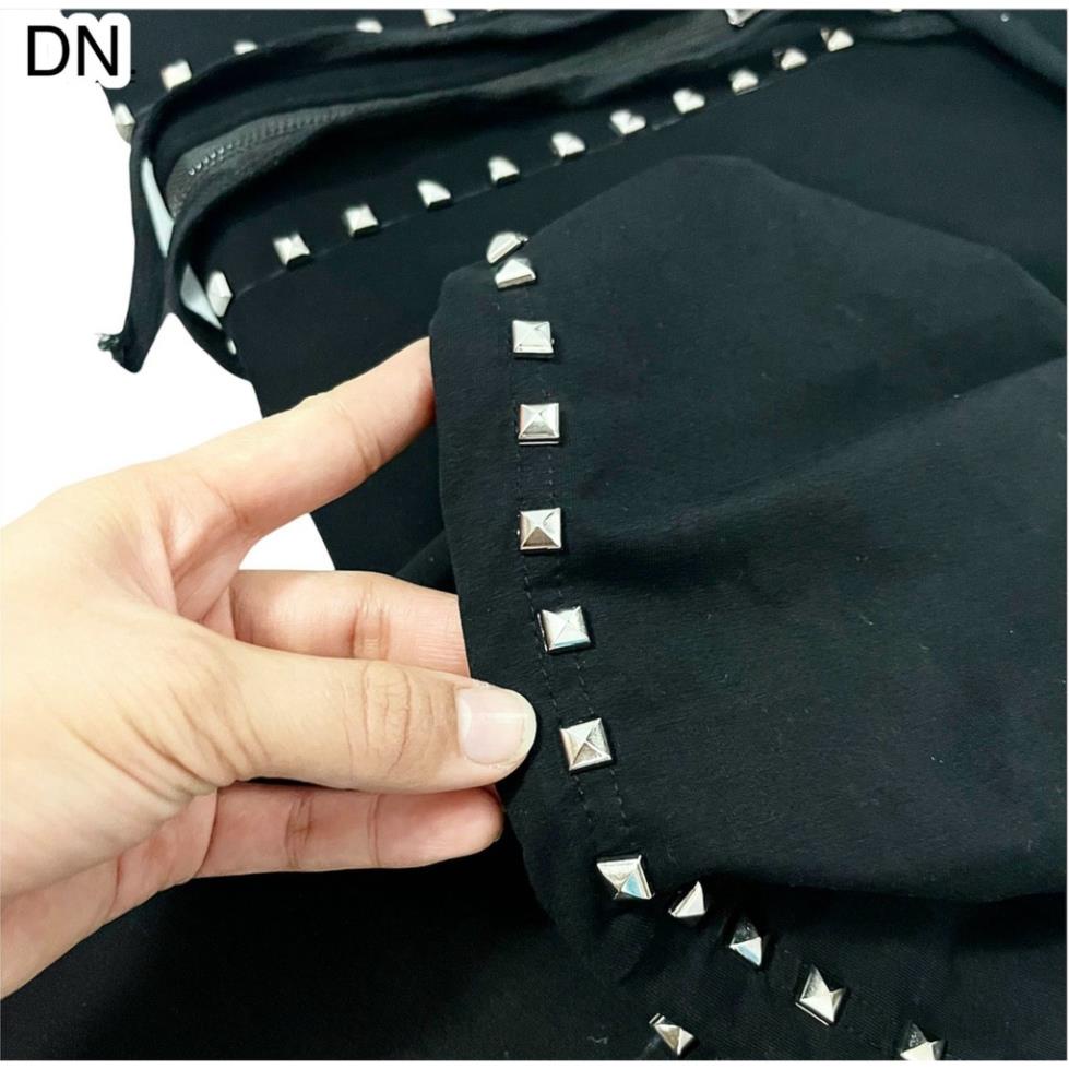 Áo khoác nỉ nam đính đinh VLTN - Áo khoác VLTN nam cao cấp đính đinh